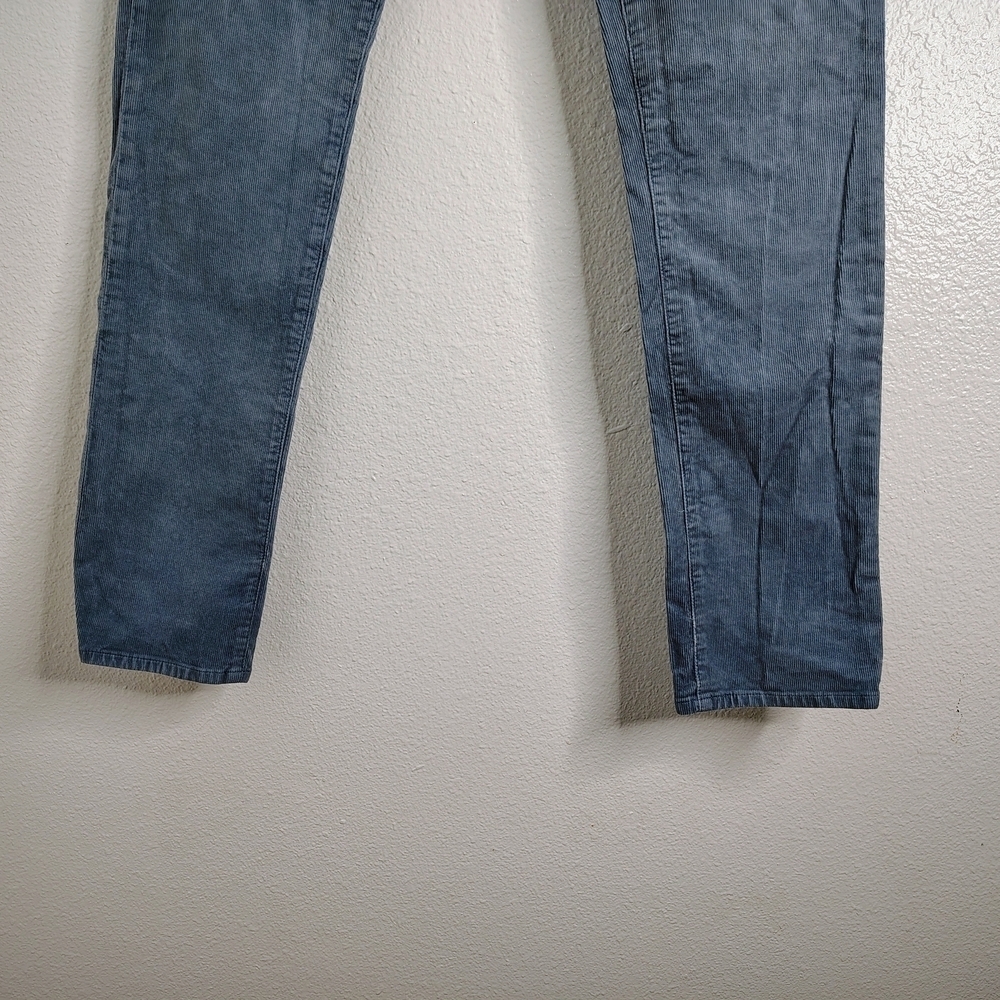 AG Adriano Goldschmied Tellis Modern Slim Light Blue Corduroy Jeans Sz 30x34 - Picture 4 of 16